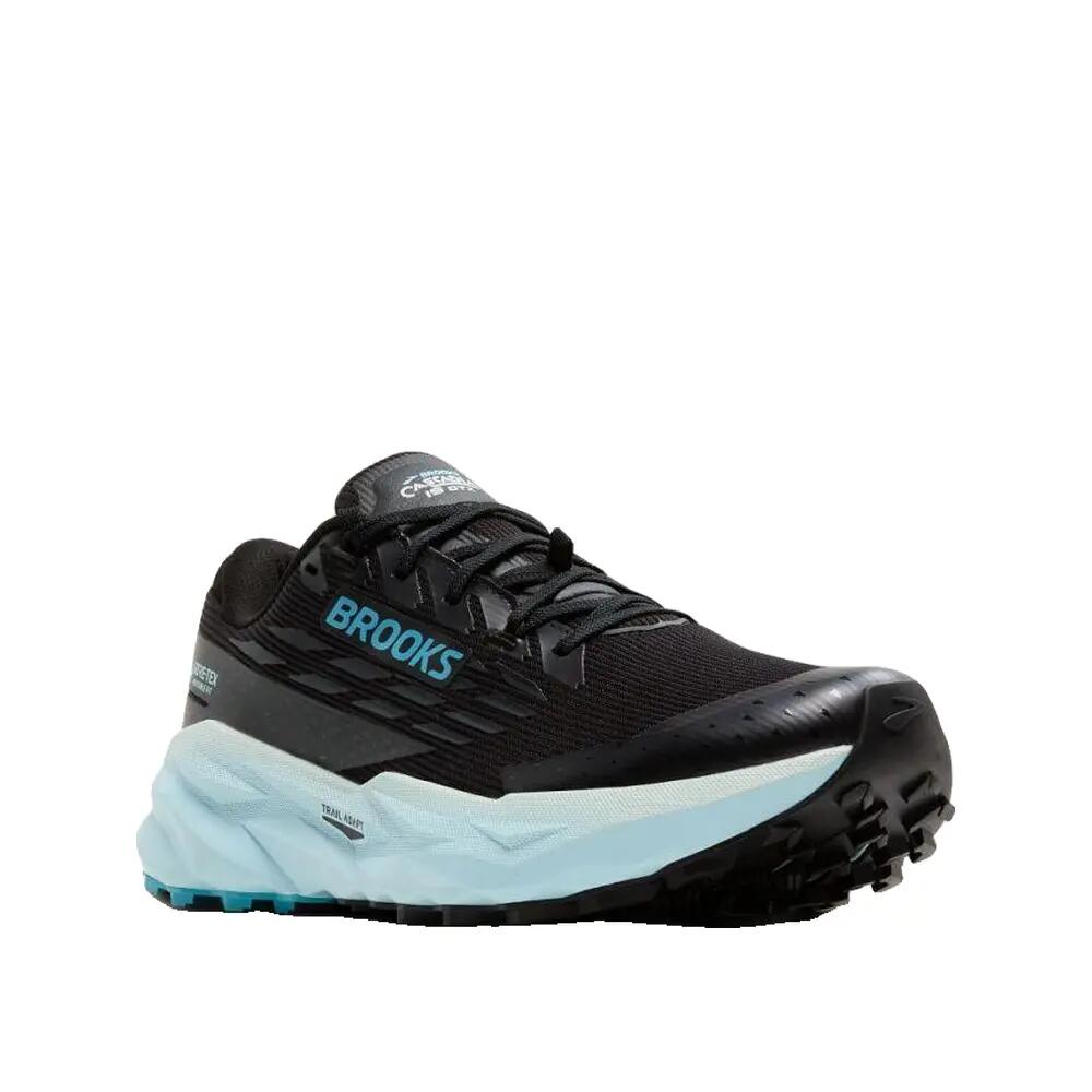 Sapatos de trail Brooks Cascadia 19 GTX Preto/Azul 2/3