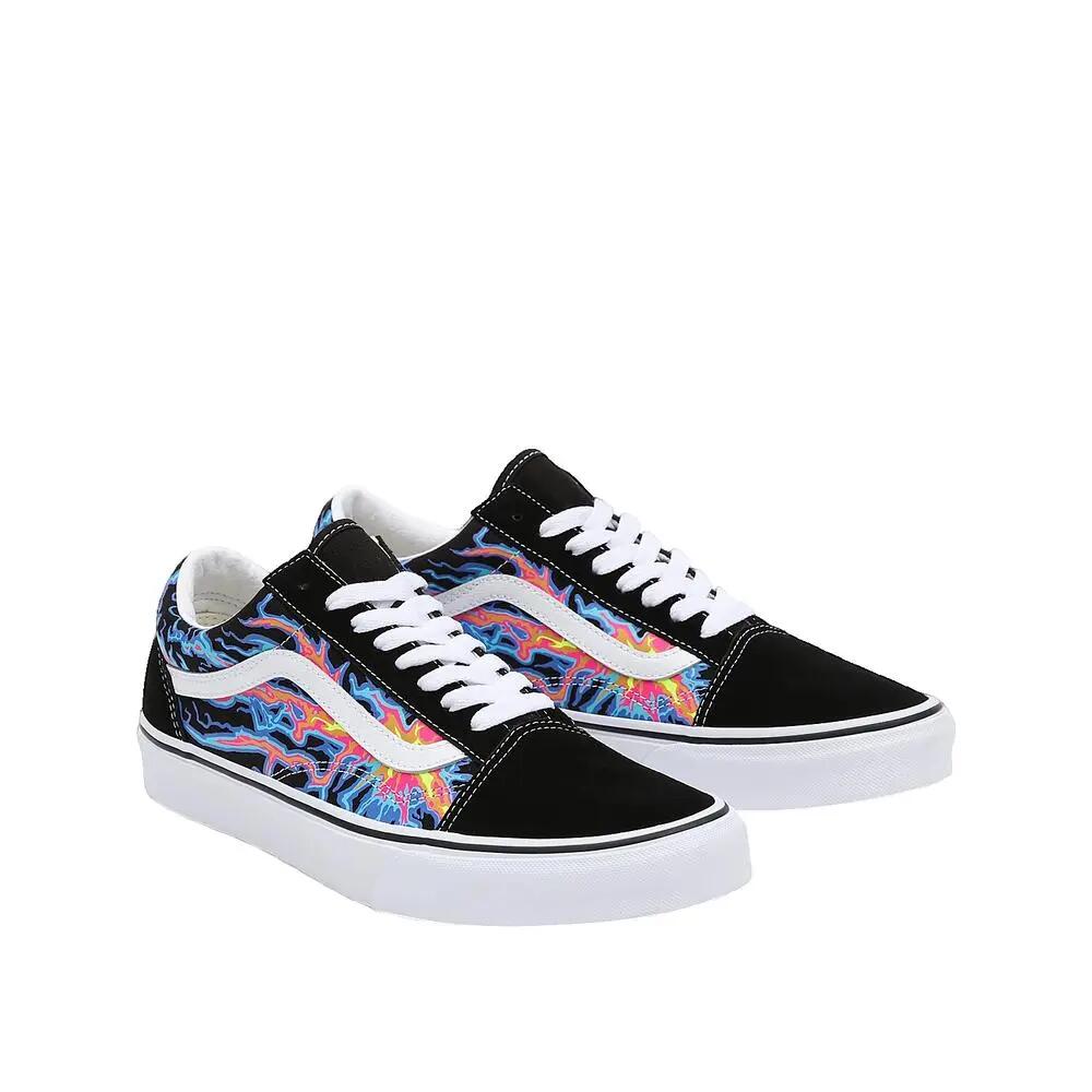 Vans Old Skool Flamme Électrique Noir/Blanc 3/3