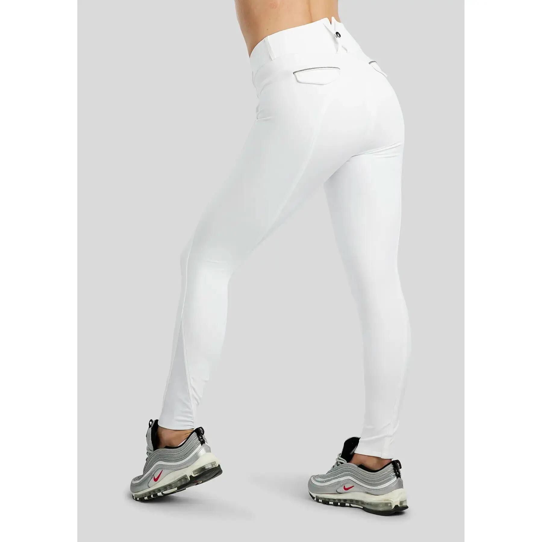 Pantalon équitation full grip femme Montar Gloria Caviar Tape 2/5