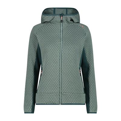 Dames hoodie met rits cmp