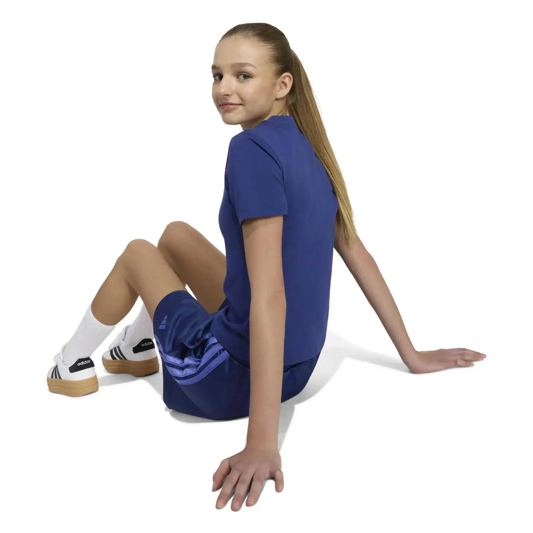 Shorts in satin per ragazza adidas 6/6