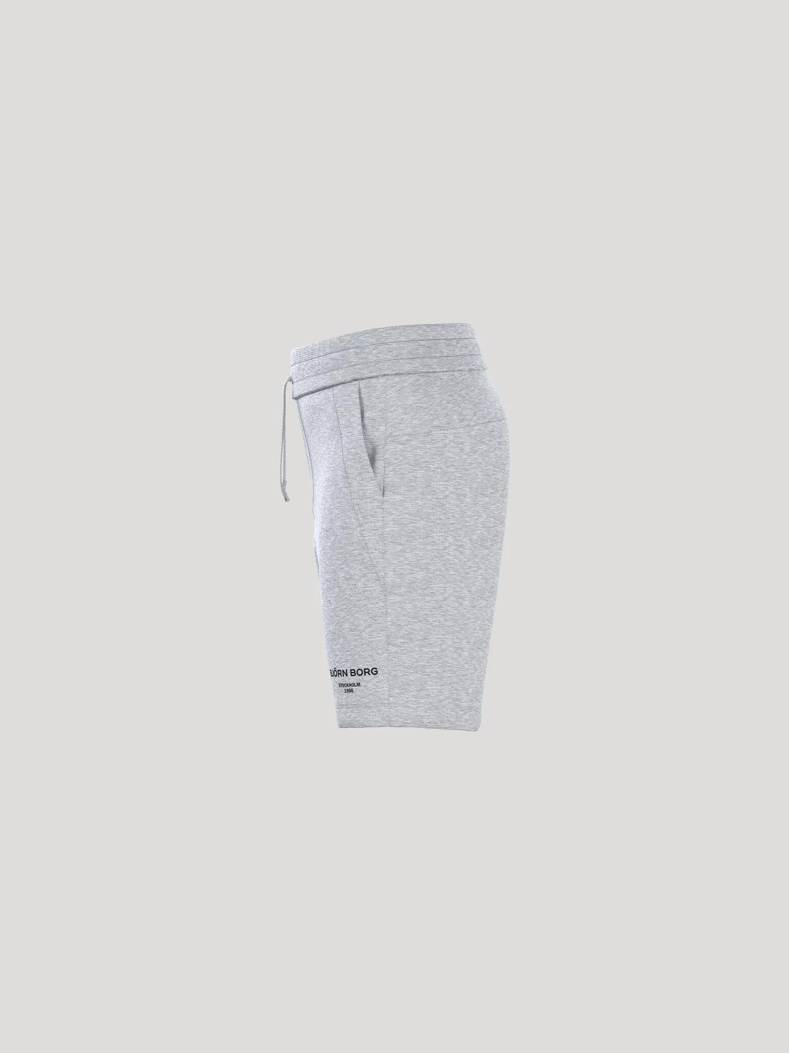 bjorn_borg BORG ESSENTIAL 1 SWEATSHORTS junior - LIGHT GREY MELANGE 4/4