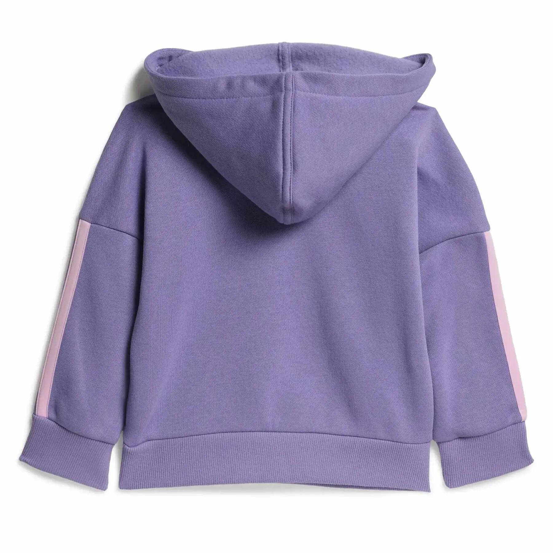 Conjunto de calças de jogging e sweatshirt com capuz bebé adidas Essentials 4/7
