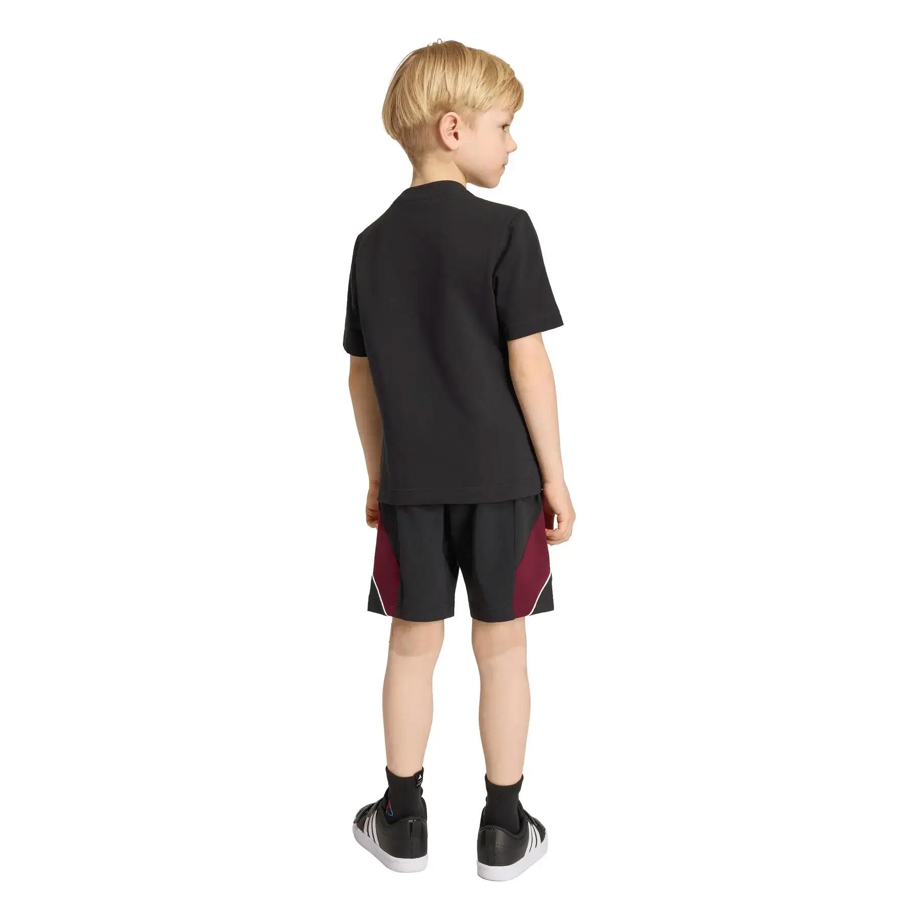CONJUNTO DE T-SHIRT ADIDAS MARVEL SPIDER-MAN 6/7
