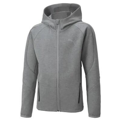 Felpa con cappuccio a zip per bambini Puma Evostripe B