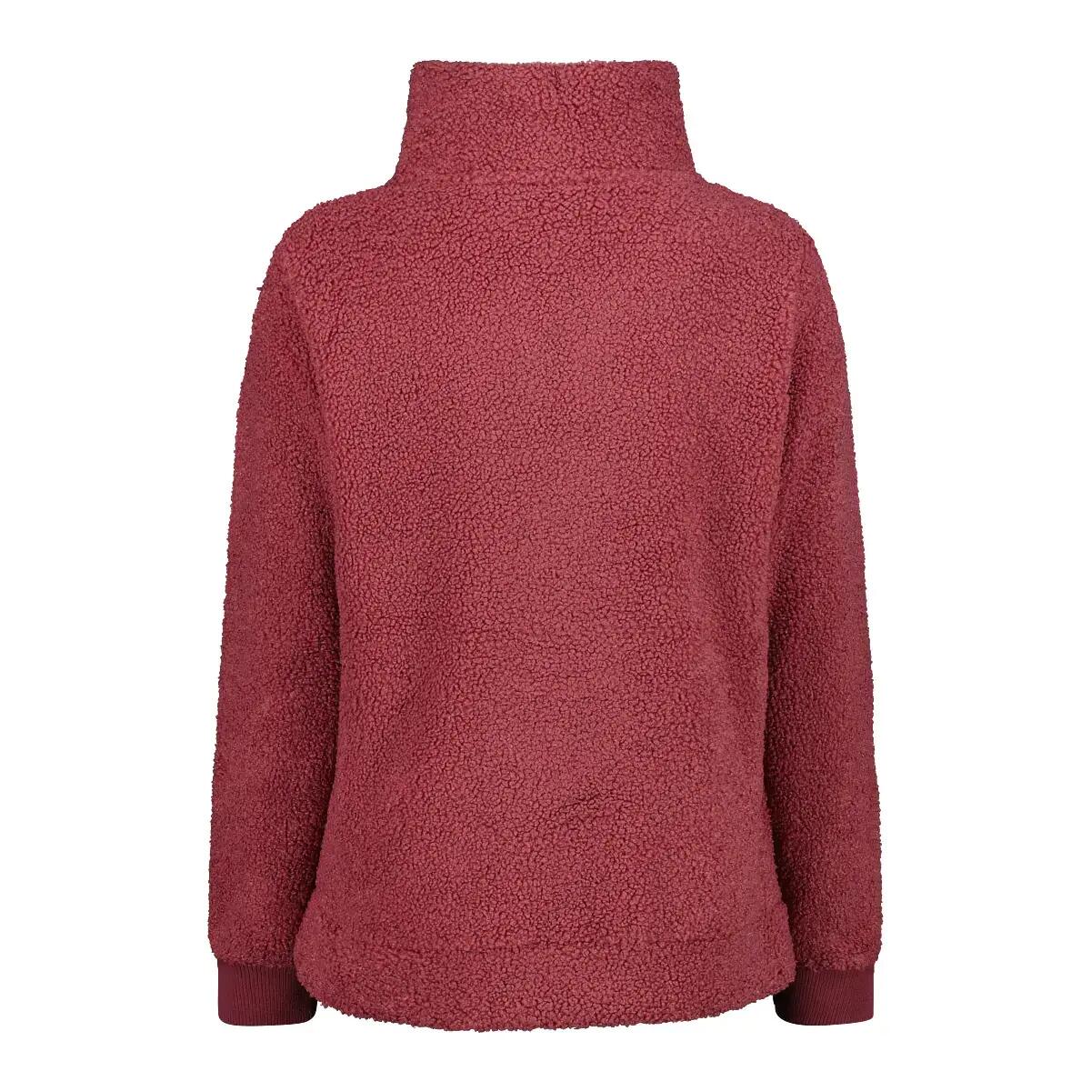 Pile da donna con 1/2 zip CMP High Loft 2/5