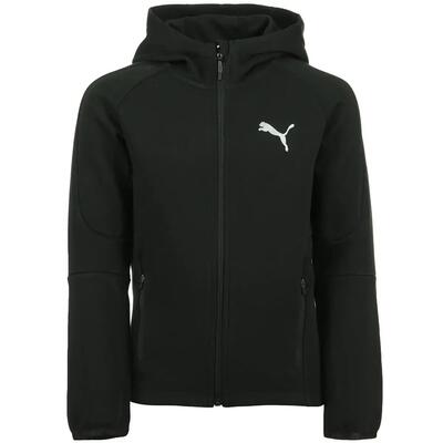 Felpa con cappuccio a zip per bambini Puma Evostripe B