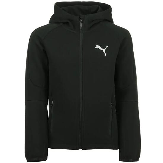 Sweatshirt à capuche full zip enfant Puma Evostripe B