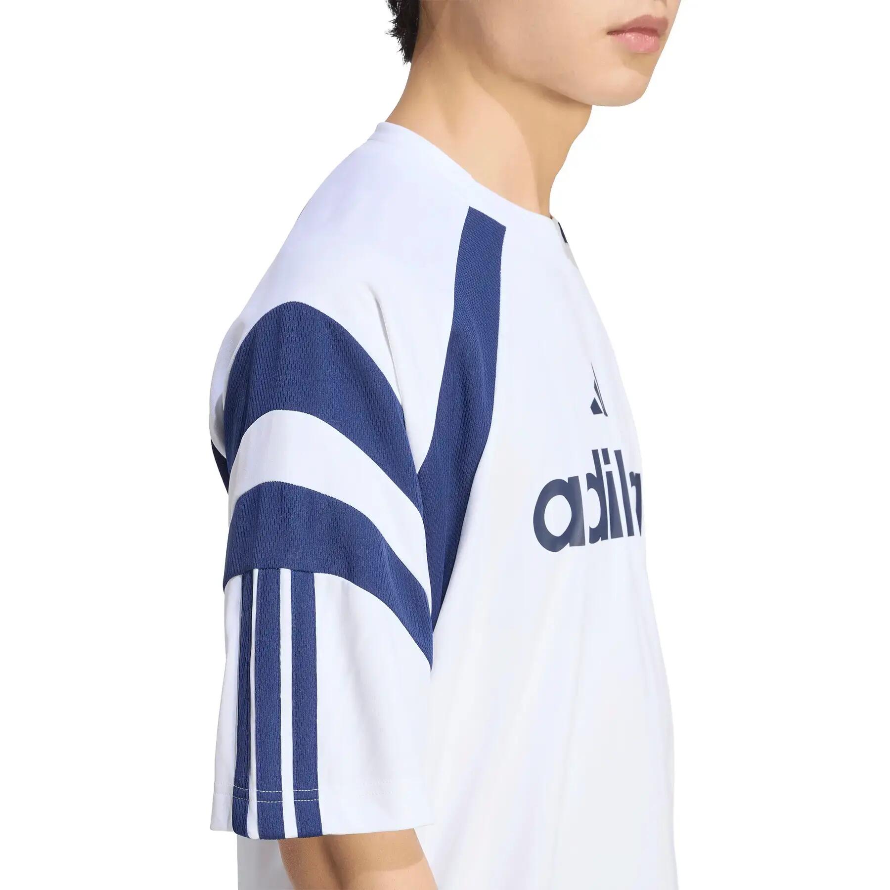 Maglietta da uomo Adidas Tiro Bianca. 6/6
