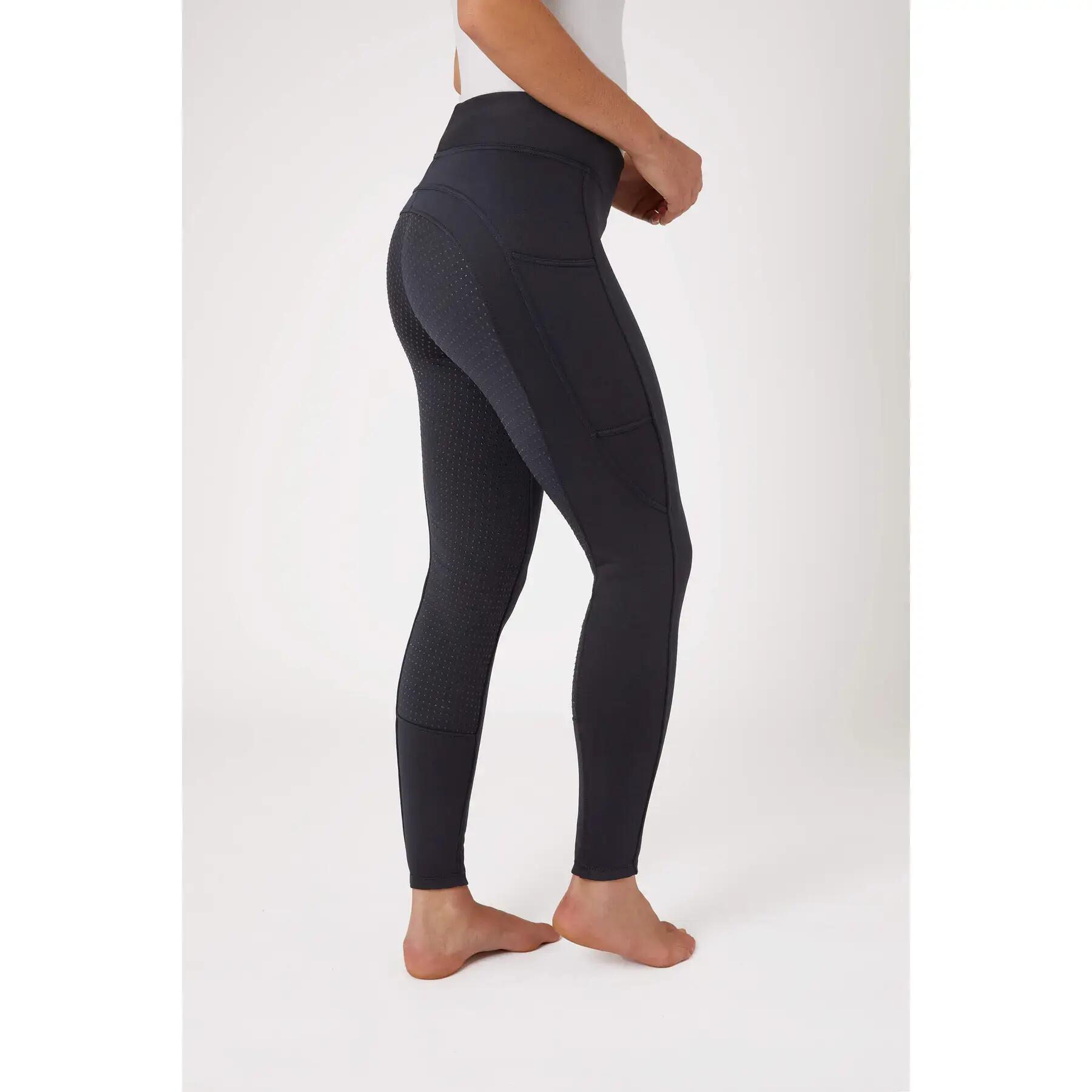 Leggings invernali da donna con tasca per il telefono Horze Active 3/5