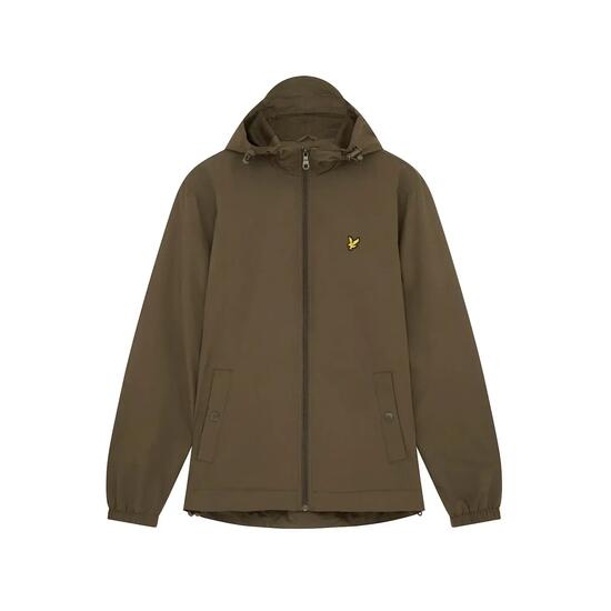 Waterdichte hoodie met rits Lyle & Scott