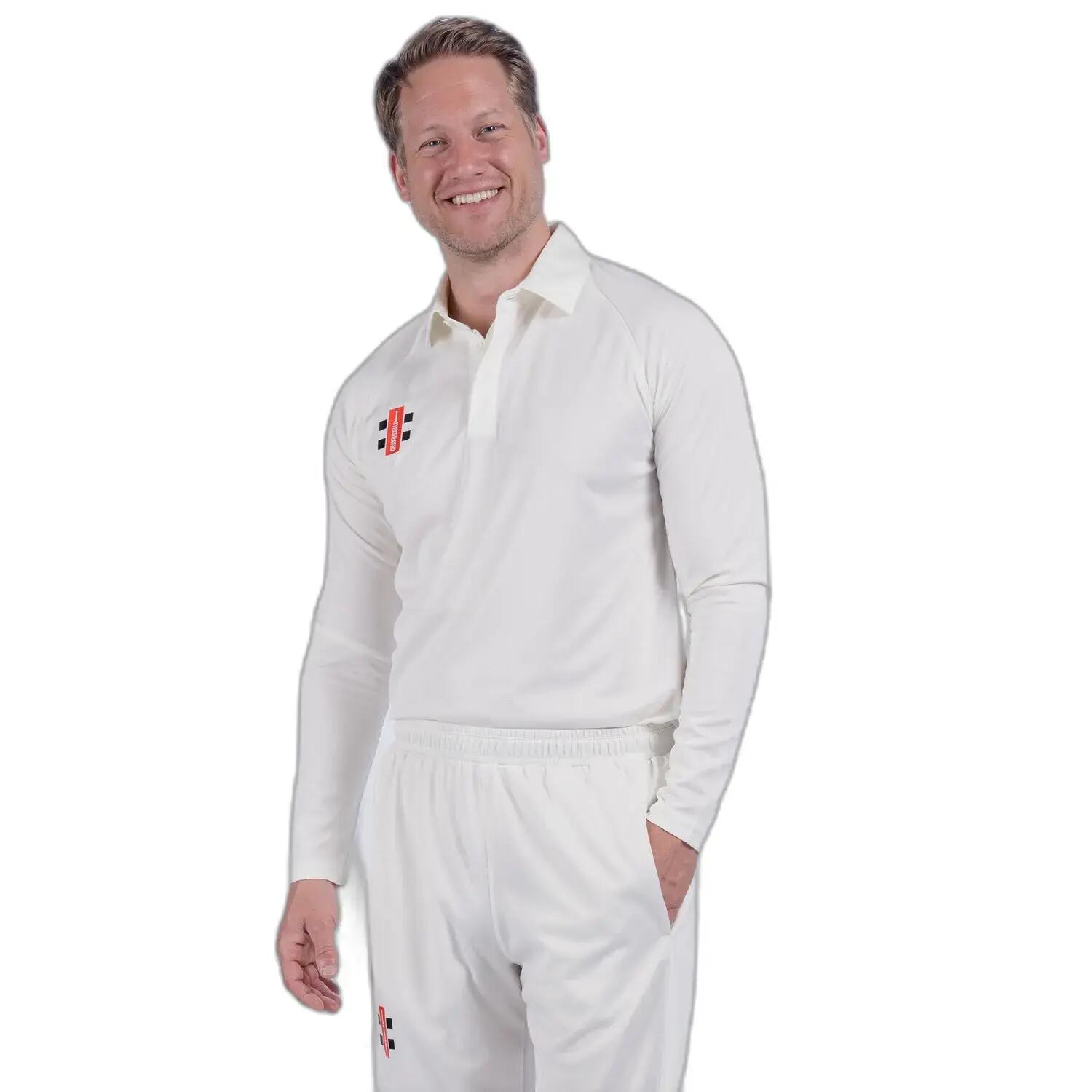 Polo de manga comprida para crianças Gray-Nicolls Matrix V2 2/5