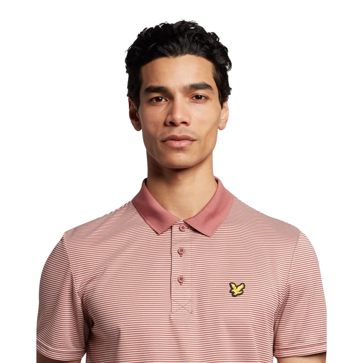 Polo microrayure légère Lyle & Scott 4/4
