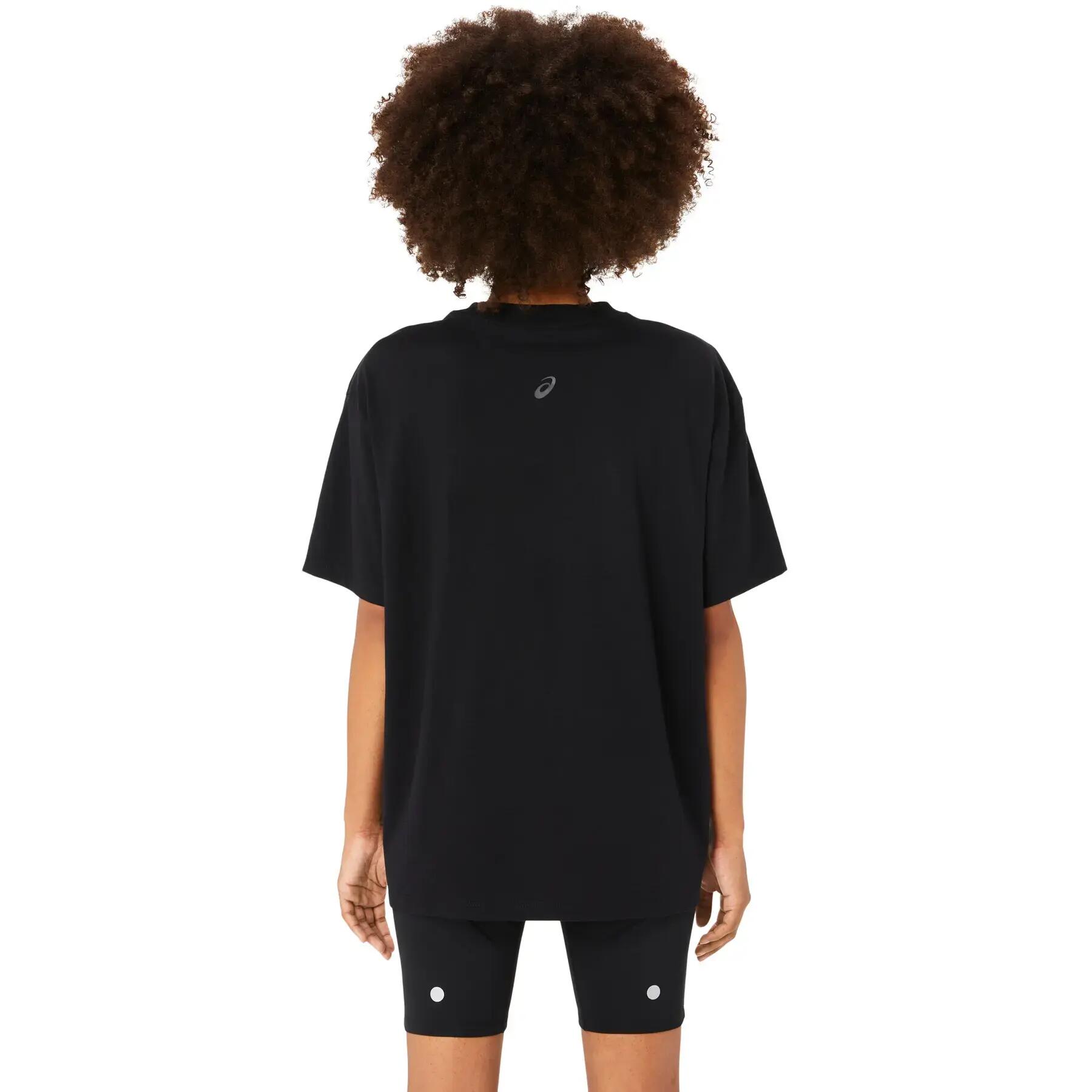 ASICS Women's Short-Sleeve Polyester-Elastane T-Shirt BUNT 5/7