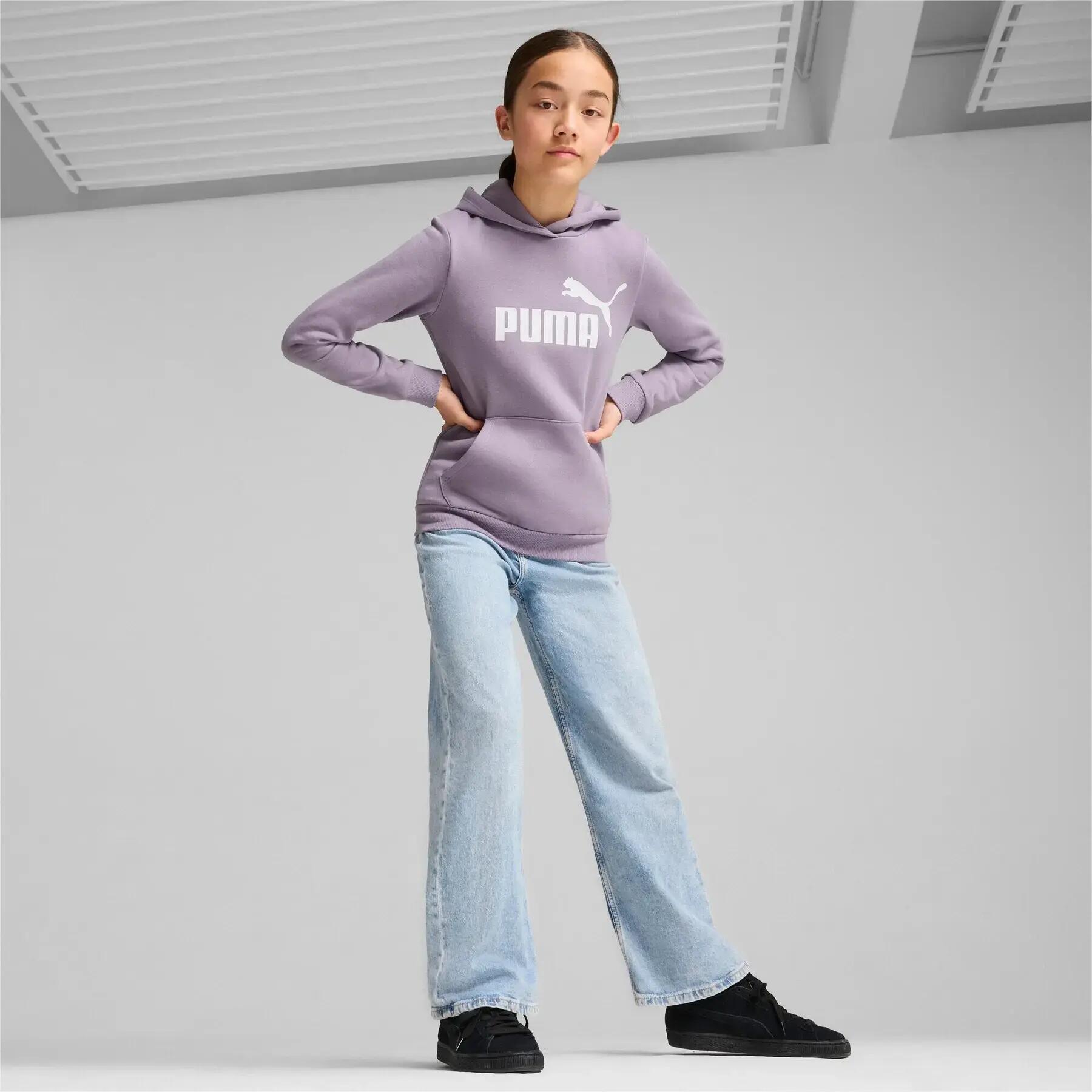Dziewczęca bluza z logo Puma Essentiels 3/5