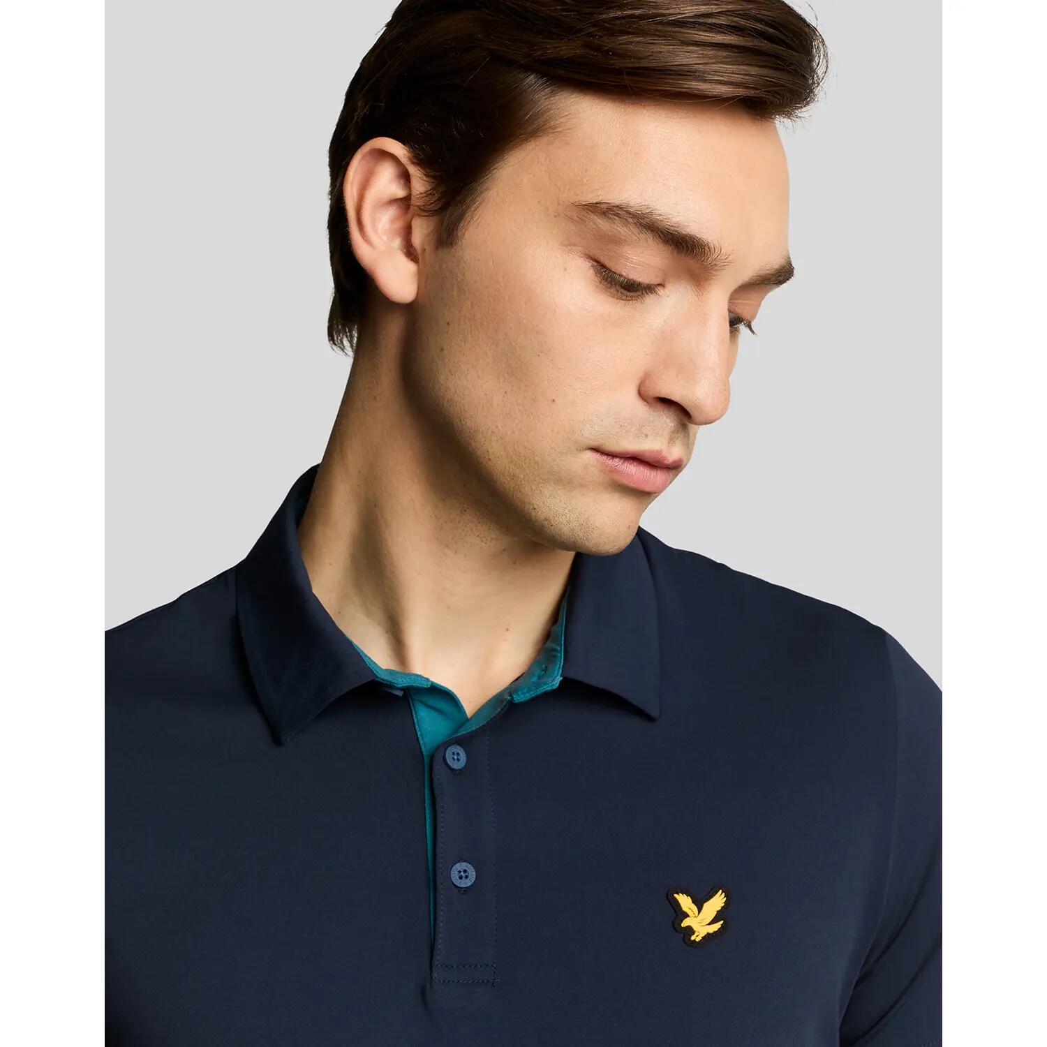 Polo à patte de boutonnage contrastée Lyle & Scott 5/5
