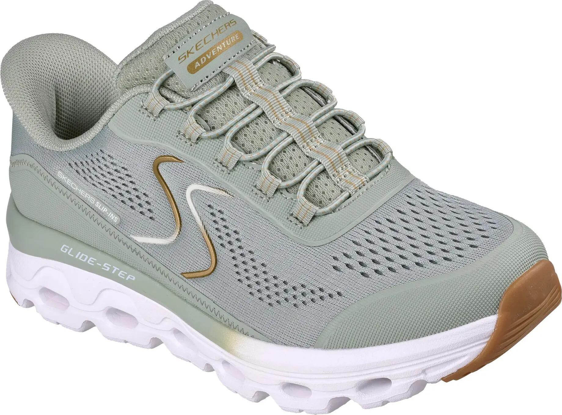 Chaussures de Randonnée Skechers Slip-ins Glide-Step Sole Vert Femme 5/7