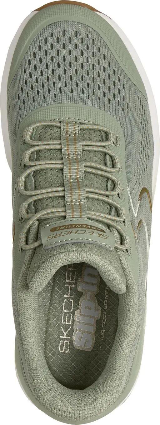 Chaussures de Randonnée Skechers Slip-ins Glide-Step Sole Vert Femme 3/7