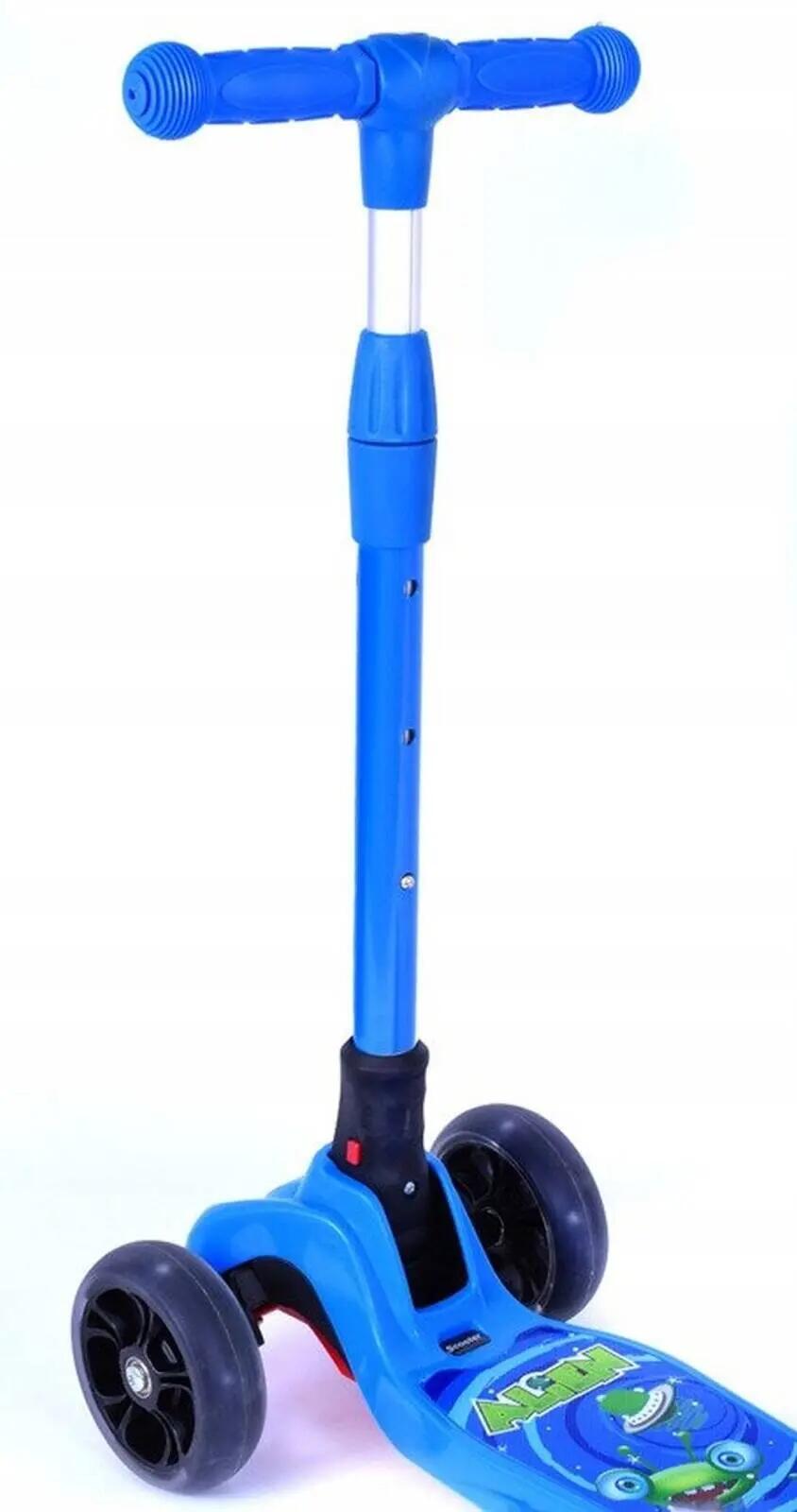 Hulajnoga trójkołowa SMJ Sport AF-WG006 alien led 5/7
