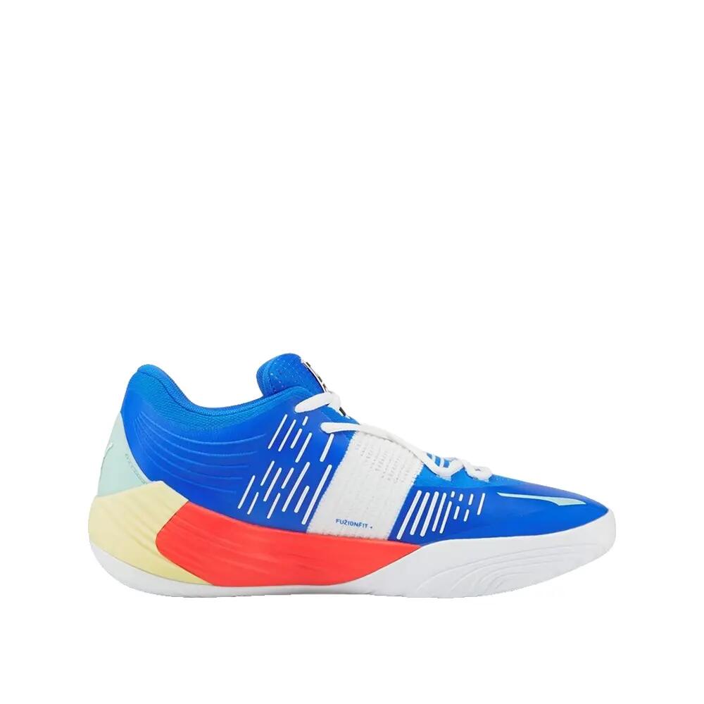 Sapatilhas de basquetebol PUMA Fusion Nitro Azul/Amarelo 7/7