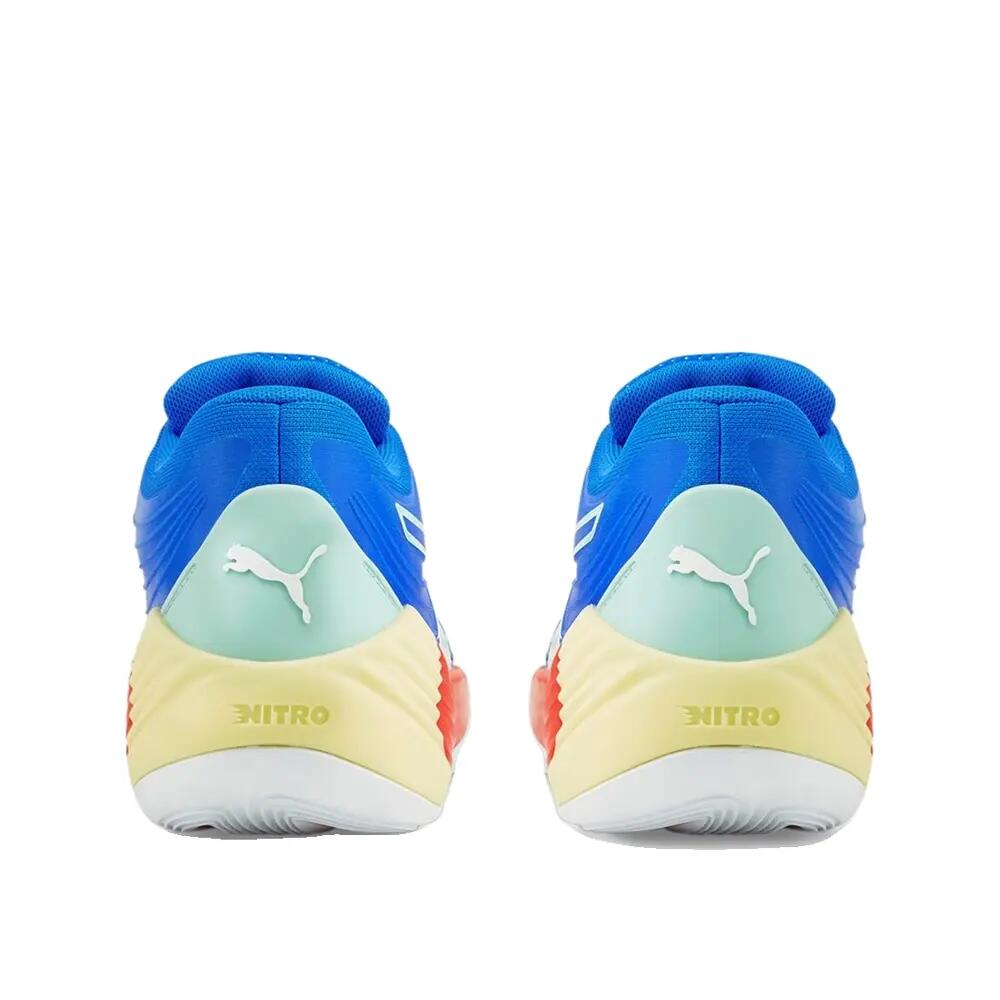 Sapatilhas de basquetebol PUMA Fusion Nitro Azul/Amarelo 6/7