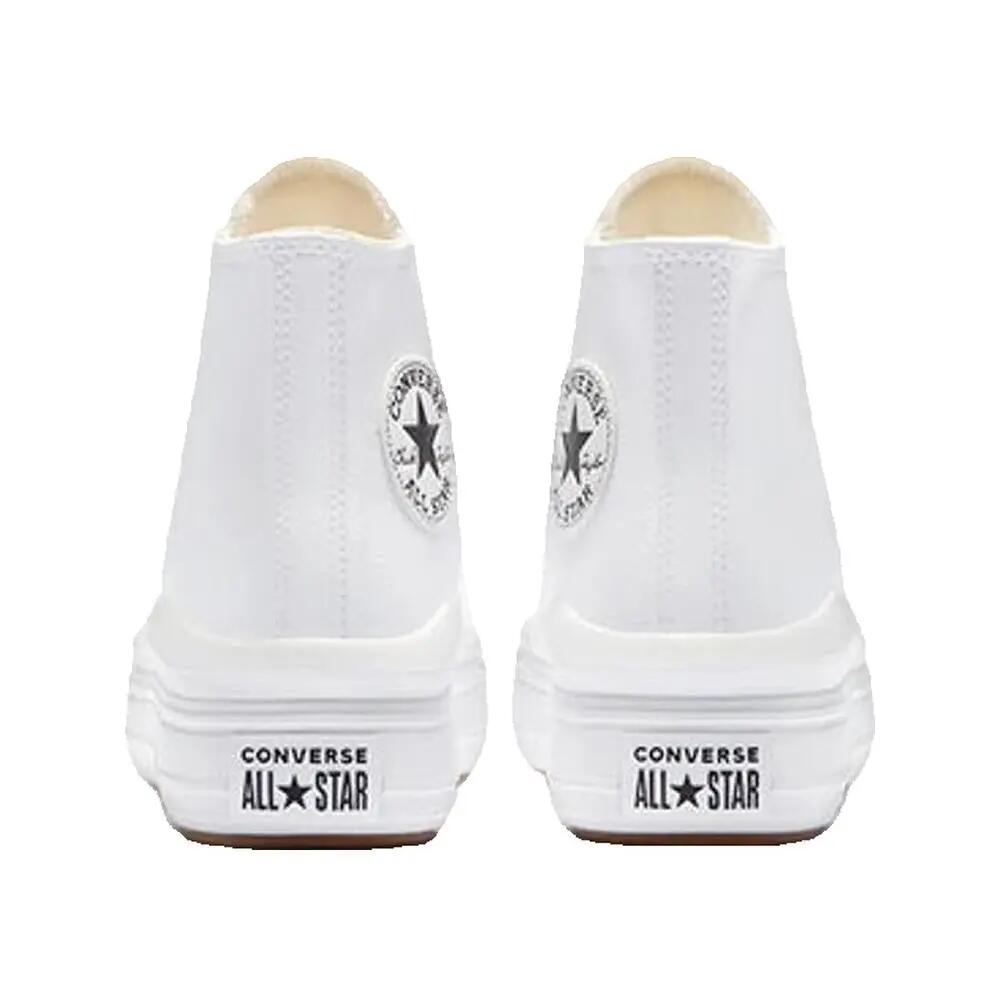 Chaussures Converse Chuck Taylor All Star Move Platform Blanche 3/6