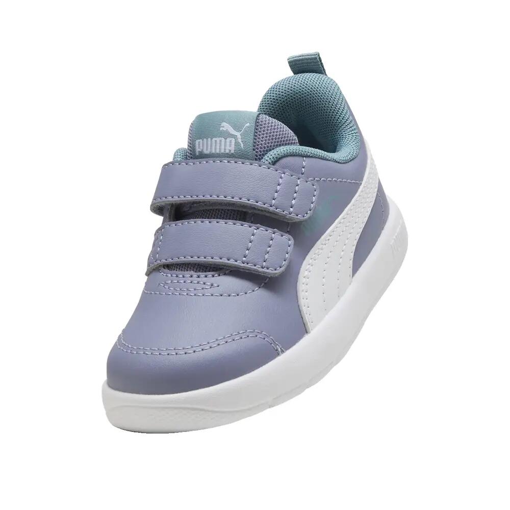 Gyerek Sportcipő, szintetikus anyag - Puma Courtflex V3 V Inf 6/10