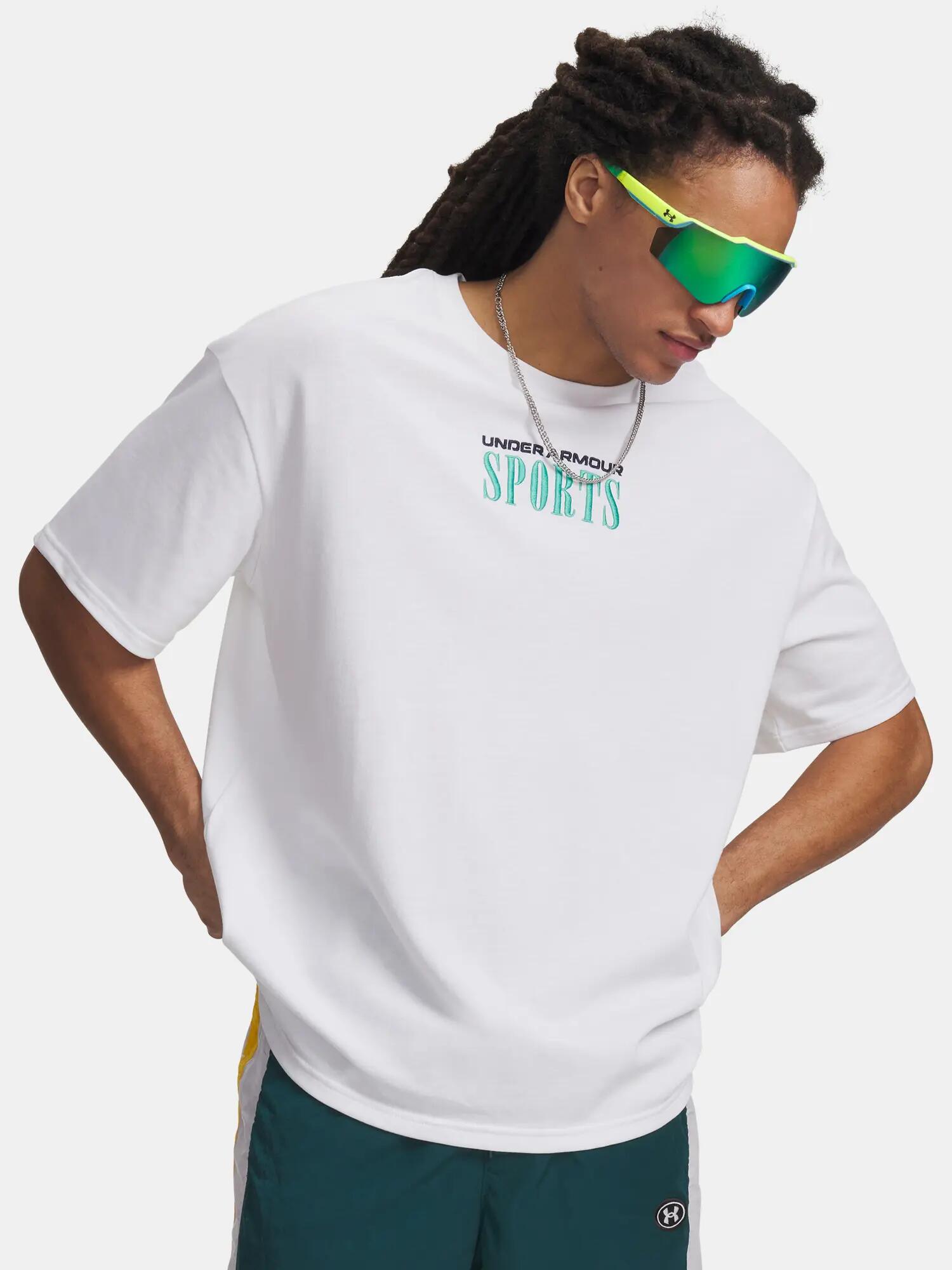 T-shirt d'entraînement homme Under Armour Heavyweight Sports 1/3