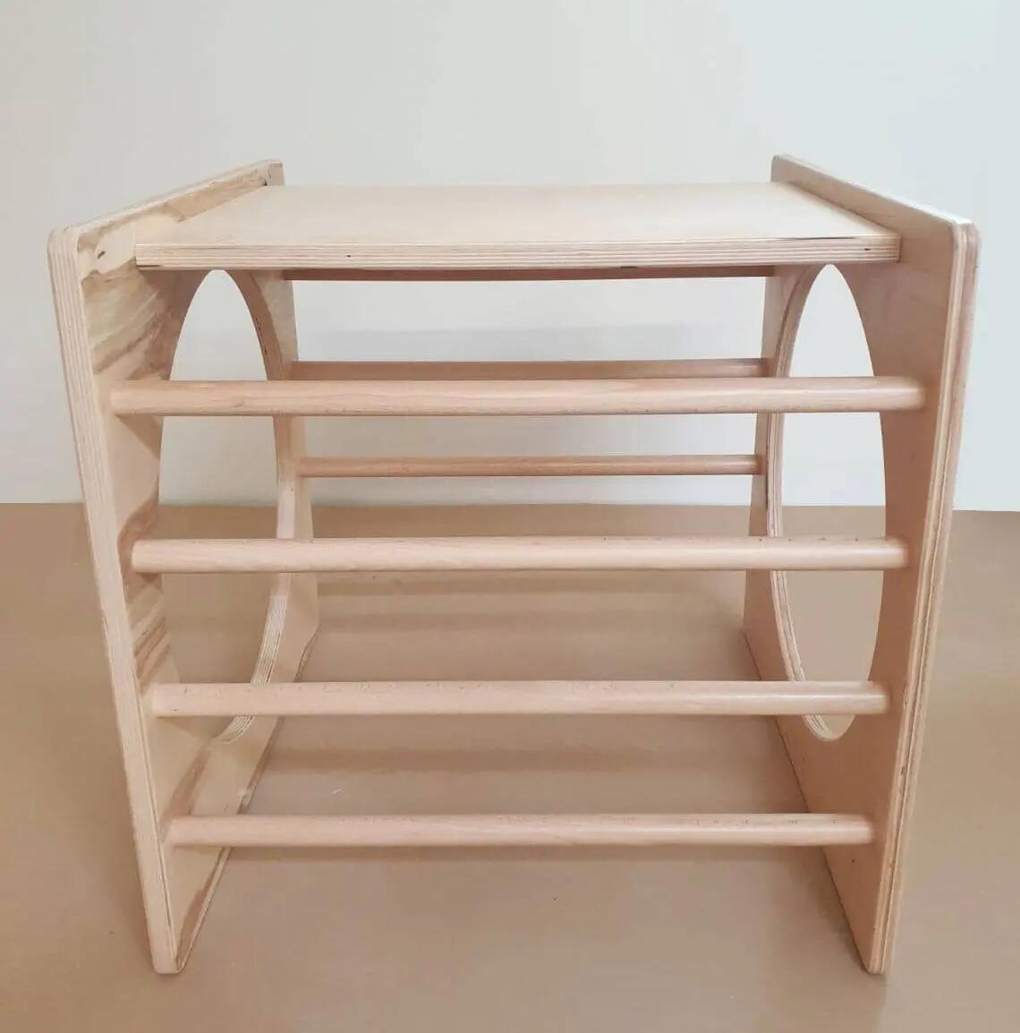 kostka wspinaczkowa Box drewno 2/4