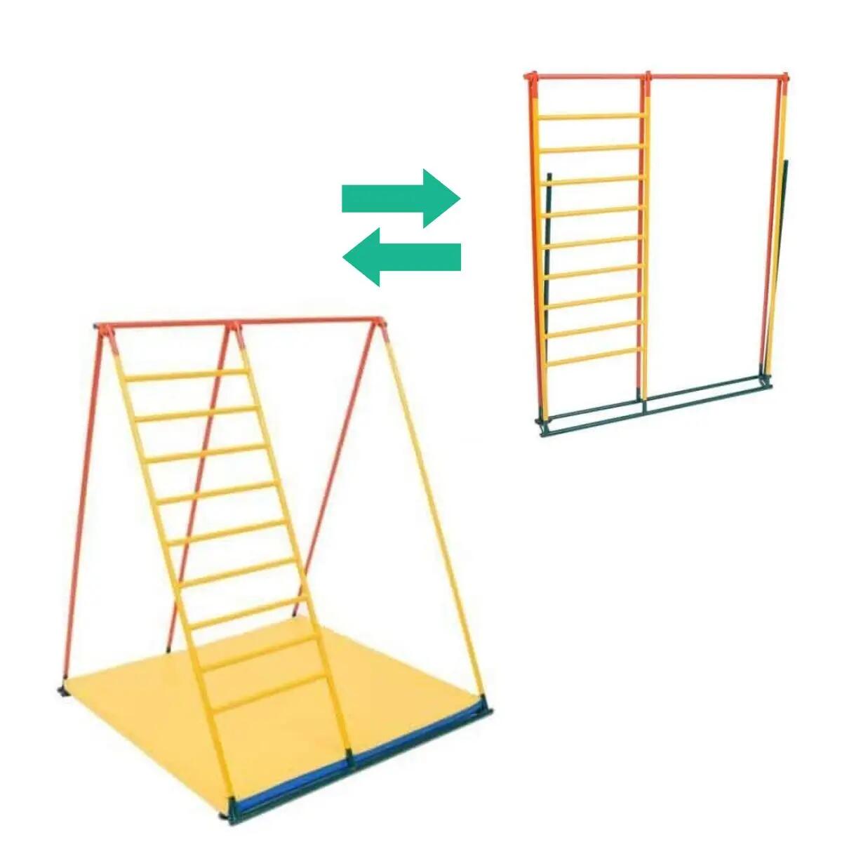 Simple otthoni beltéri játszótér tornaszőnyeggel 5/7
