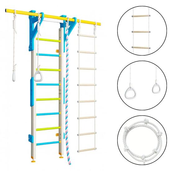 Espalier de gym en bois pour enfants Eco 2