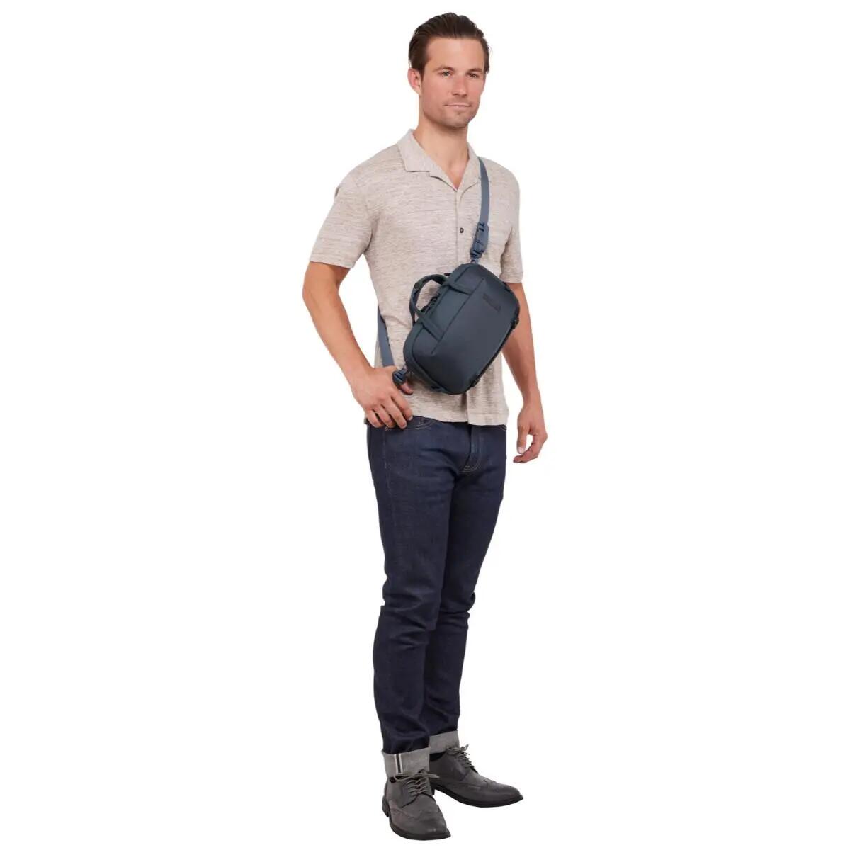 Geanta de umar, Thule, Subterra 2 Crossbody, 5L, Dark Slate 9/15