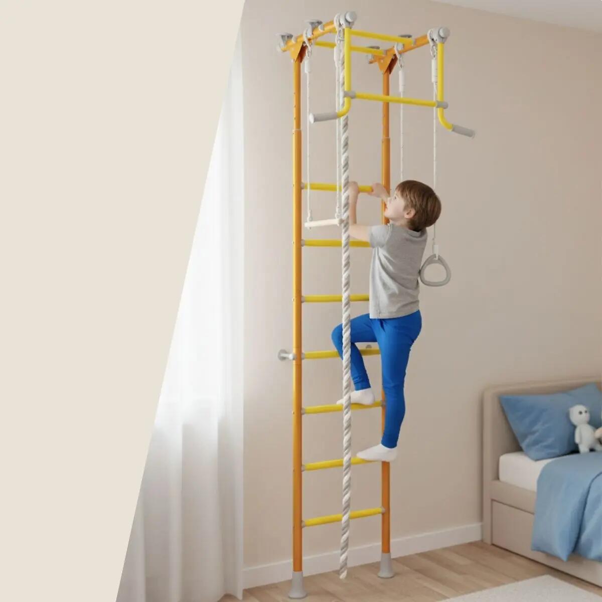 Espalier d'intérieur en métal pour enfants – Comet 2 2/7