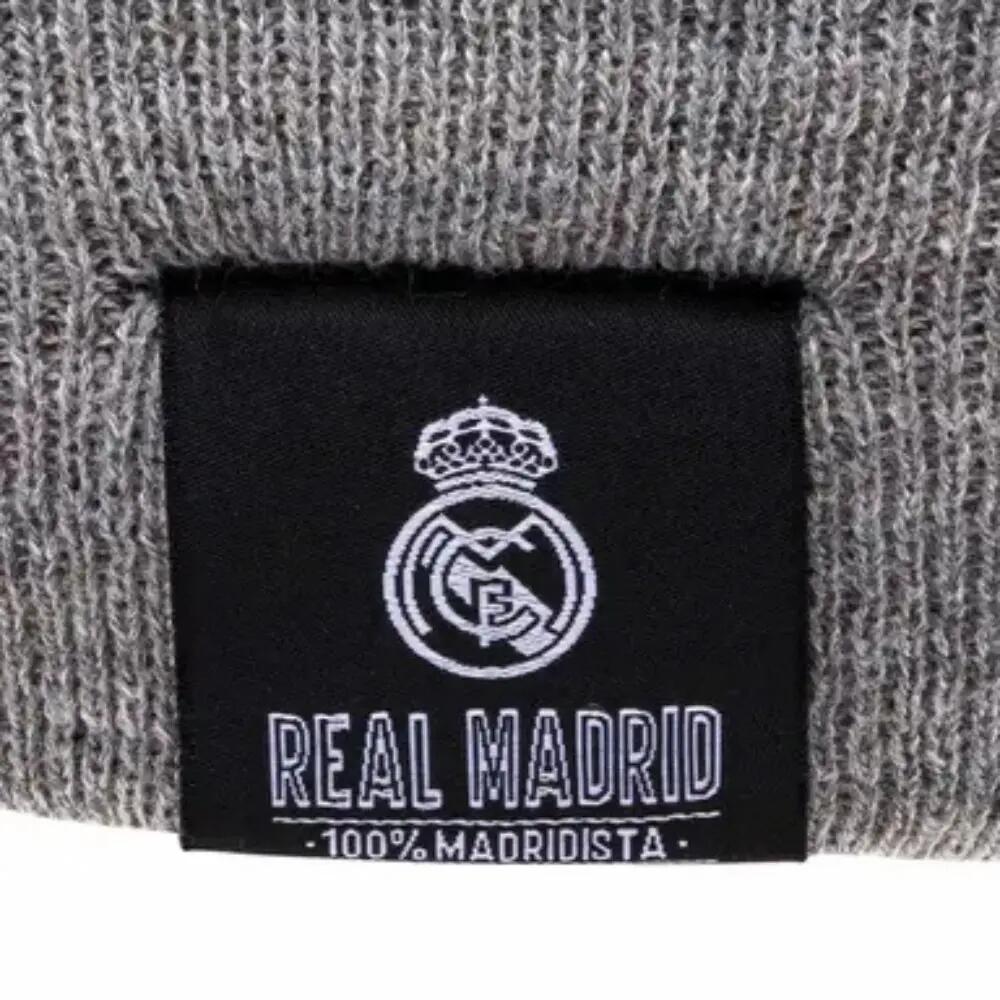 Real Madrid sapka kötött felnőtt szürke RMCF 1902 4/4