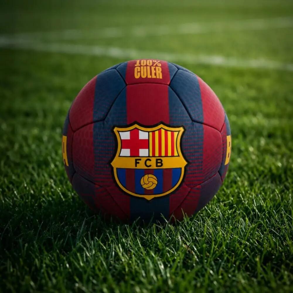 Pallone da calcio FC Barcelona ufficiale con licenza multicolore 6/6