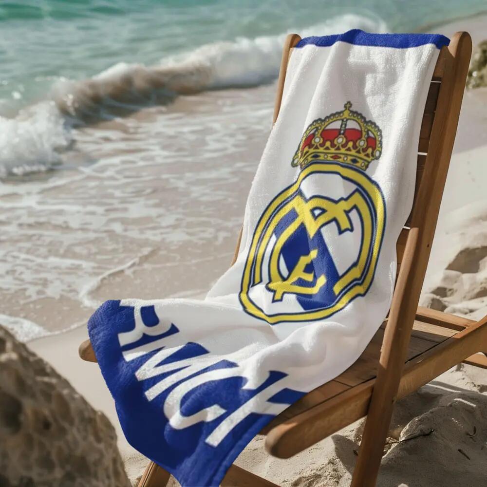 Ręcznik plażowy Real Madrid C.F. Niebieski 5/5