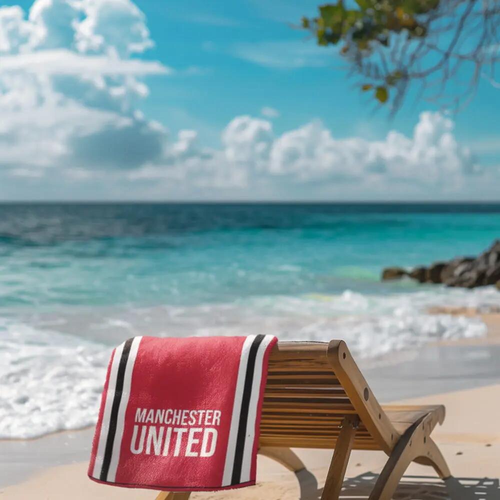 Manchester United „Red Devil Stripes“-Handtuch 5/6