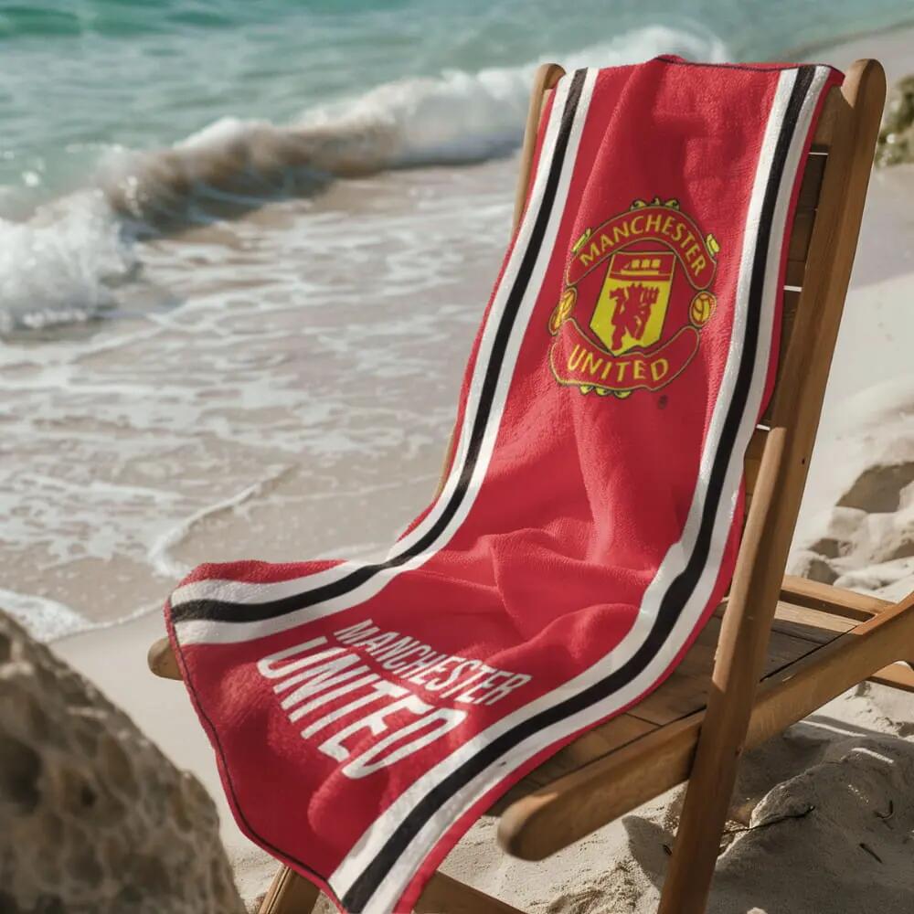 Manchester United „Red Devil Stripes“-Handtuch 4/6