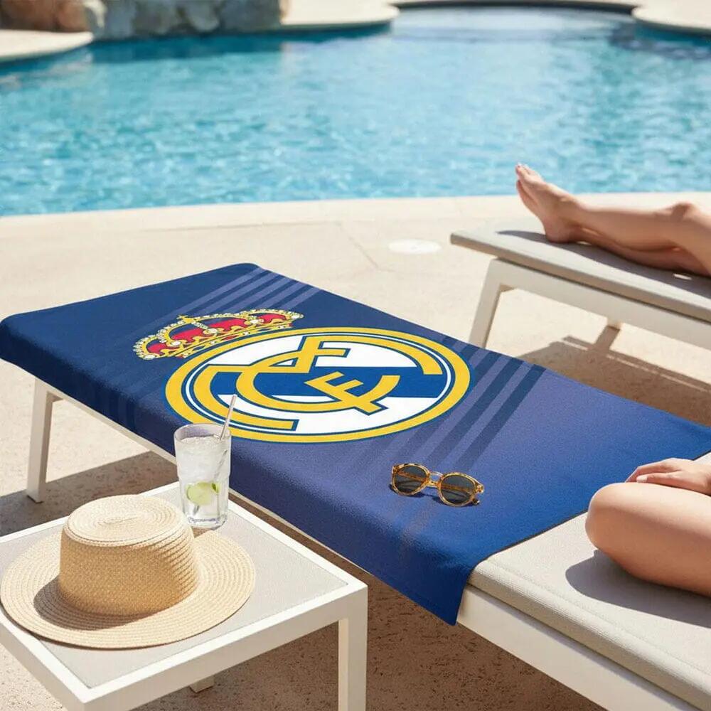 Ręcznik plażowy Real Madrid C.F. Niebieski 3/5