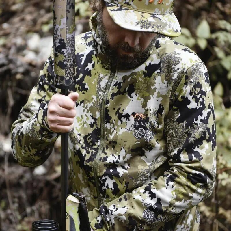 Herren Jacke Midlayer Flash - HunTec Camouflage 5/5