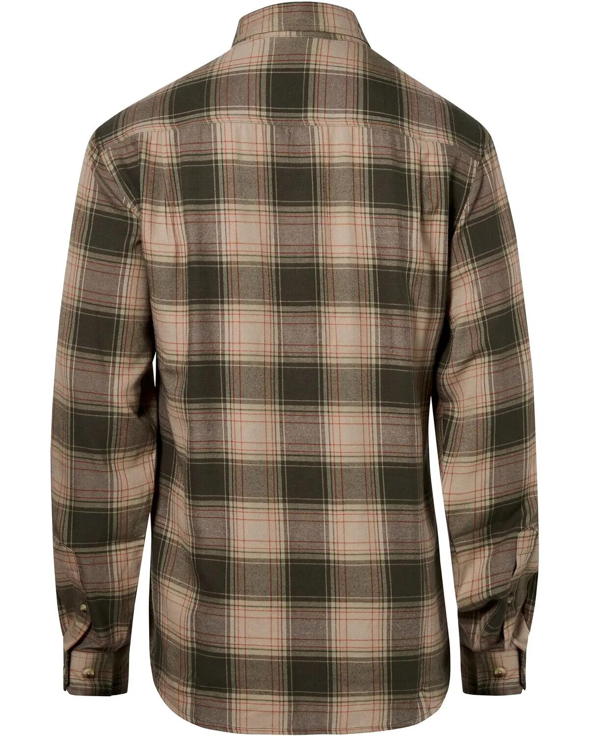 Herren-Flanellhemd Finnveden Forest - kariert, Olive/Dark Green 2/11