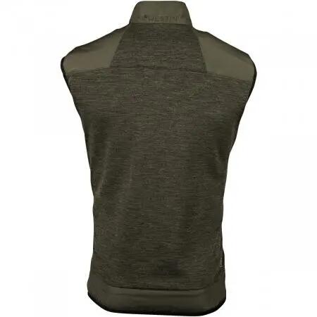 Herren - Outdoor-Strickweste - Merino-Fleece - Beluga Green 3/3