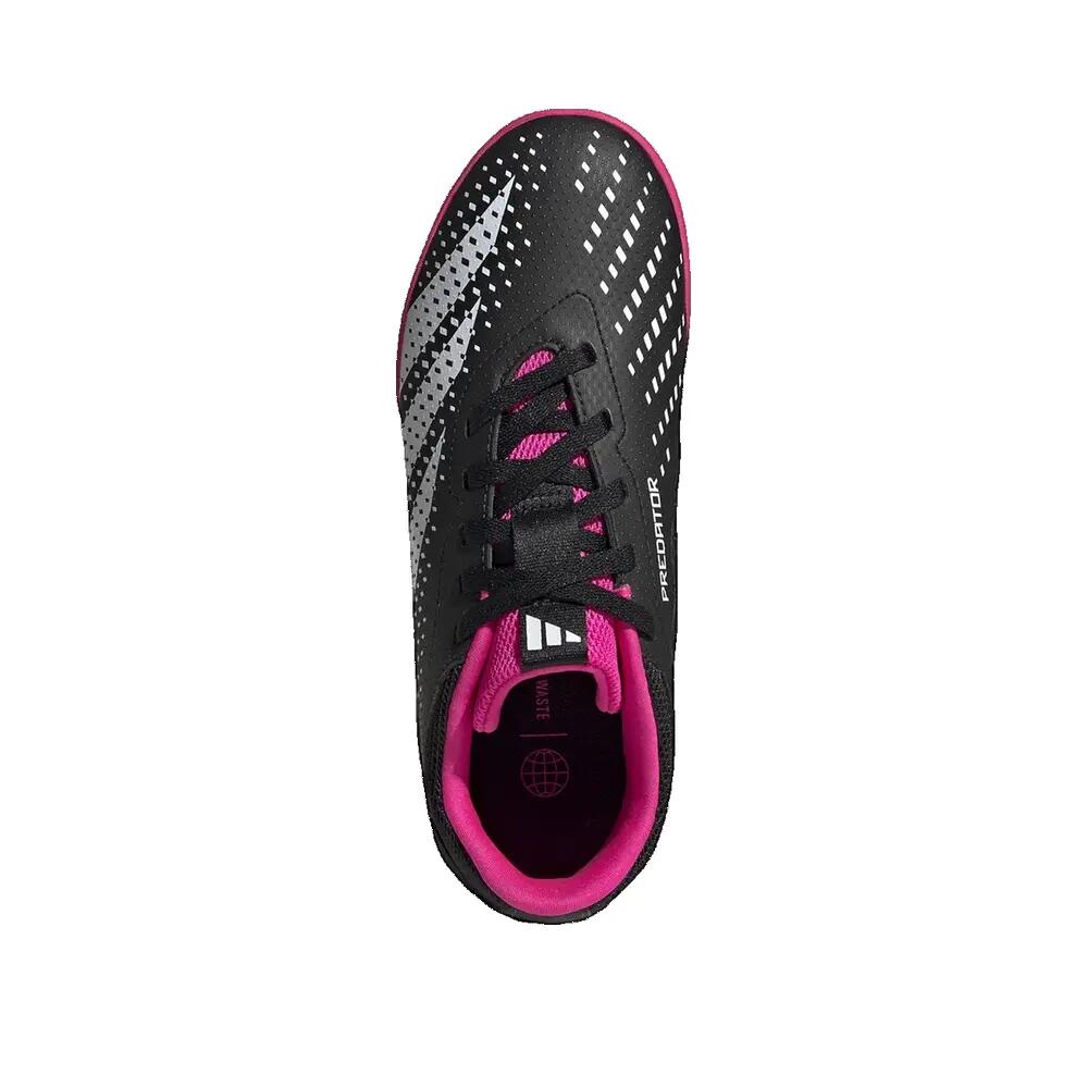 Adidas Predator Accuracy.4 Zwarte zaalvoetbalschoenen 2/5