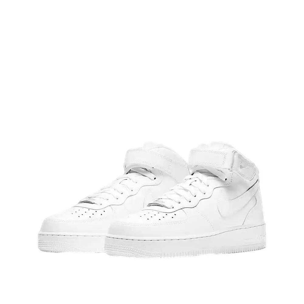 Scarpe Nike Air Force 1 Mid '07 Bianche 3/6