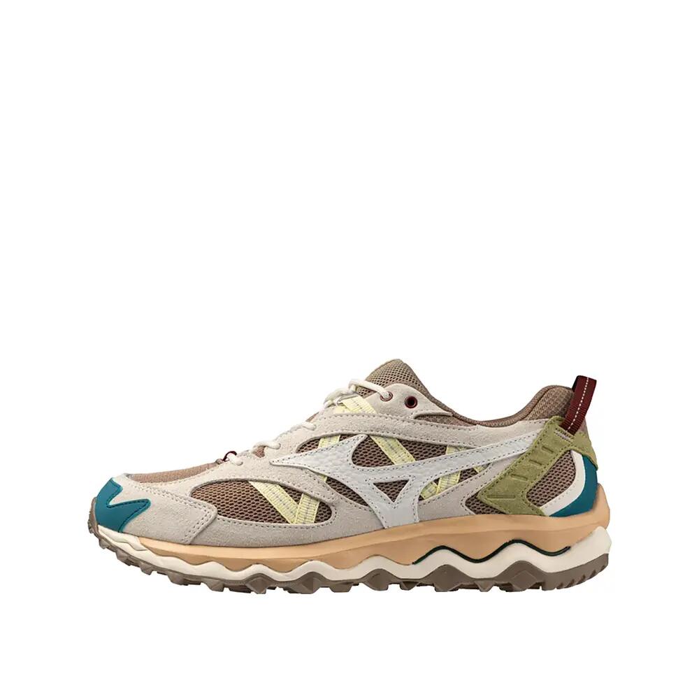 Buty do biegania Mizuno Wave Mujin TL Fossil/Biały śnieg/Piasek letni 2/10