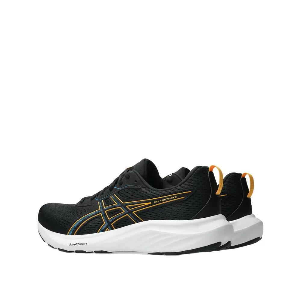 Chaussures de course ASICS Gel Contend 9 Noir/Jaune 7/7