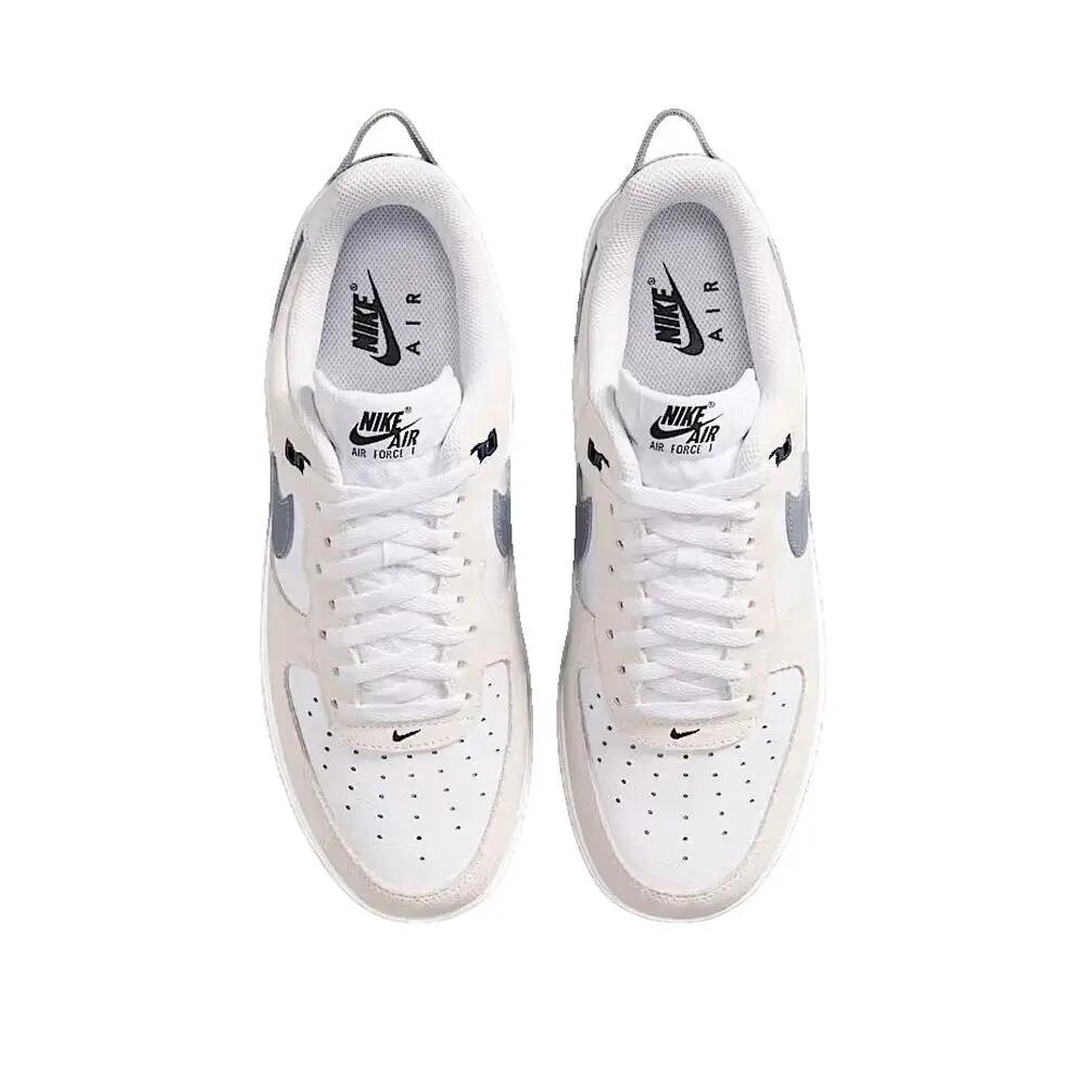 Zapatillas Nike Air Force 1 Low Blancas/Grises 2/3