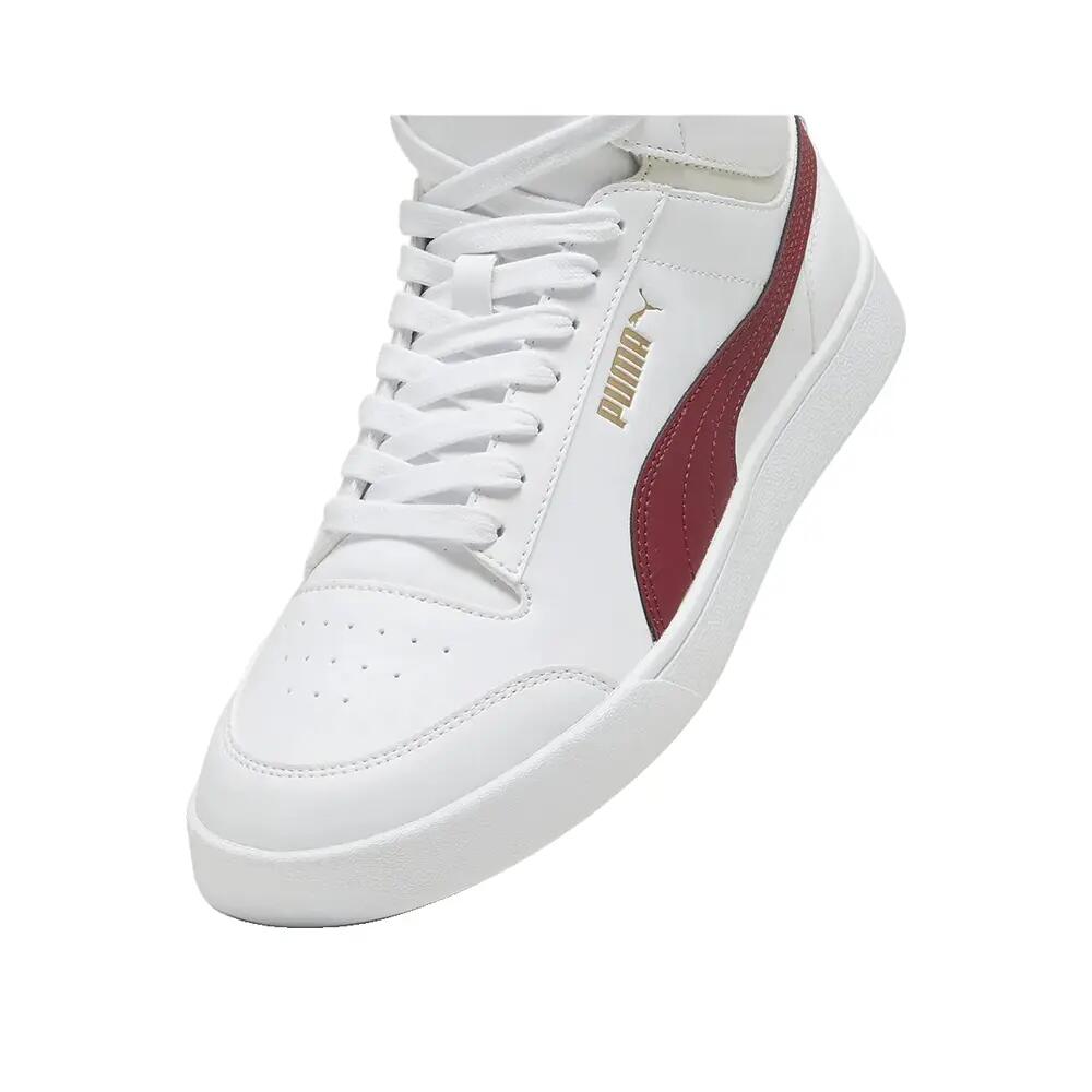Zapatillas de baloncesto PUMA Shuffle Mid Blanca 5/6