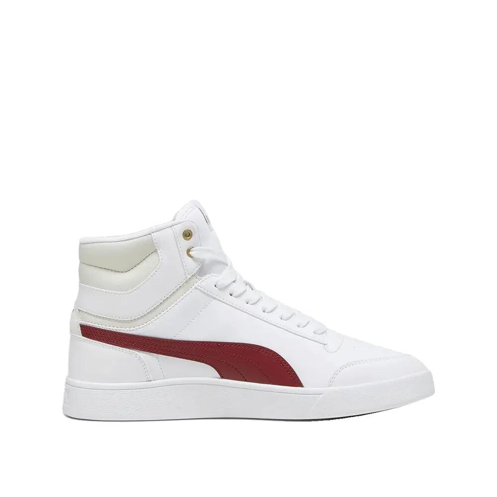 Zapatillas de baloncesto PUMA Shuffle Mid Blanca 3/6