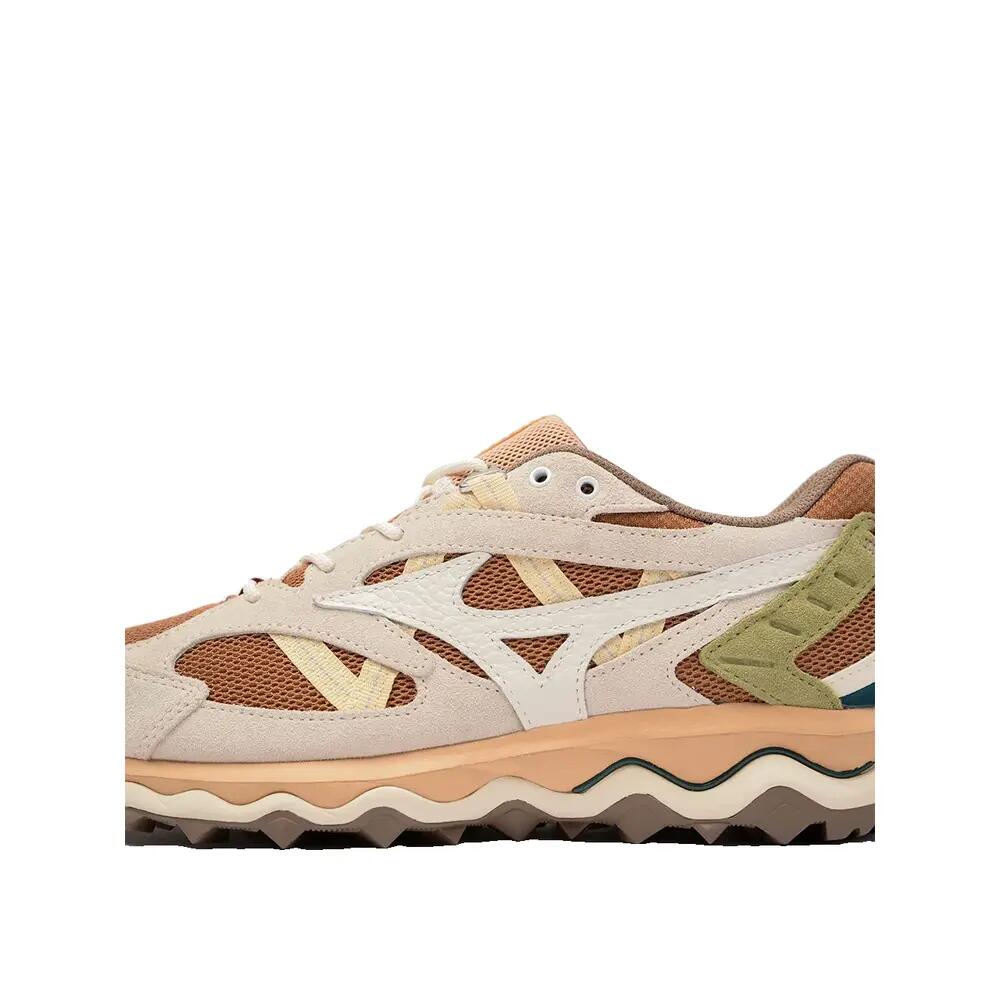 Buty do biegania Mizuno Wave Mujin TL Fossil/Biały śnieg/Piasek letni 8/10